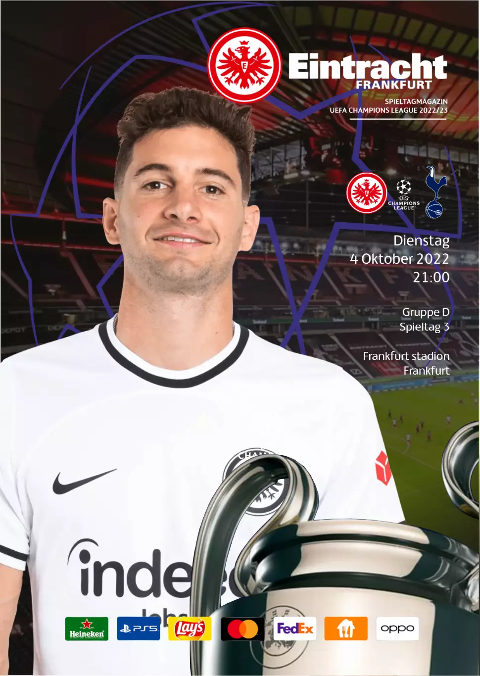 Эйнтрахт Франкфурт - Тоттенхем Хотспур 4.10.2022