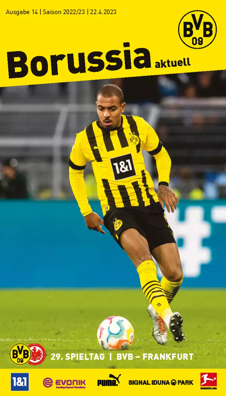 Боруссия Дортмунд - Эйнтрахт Франкфурт 22.04.2023