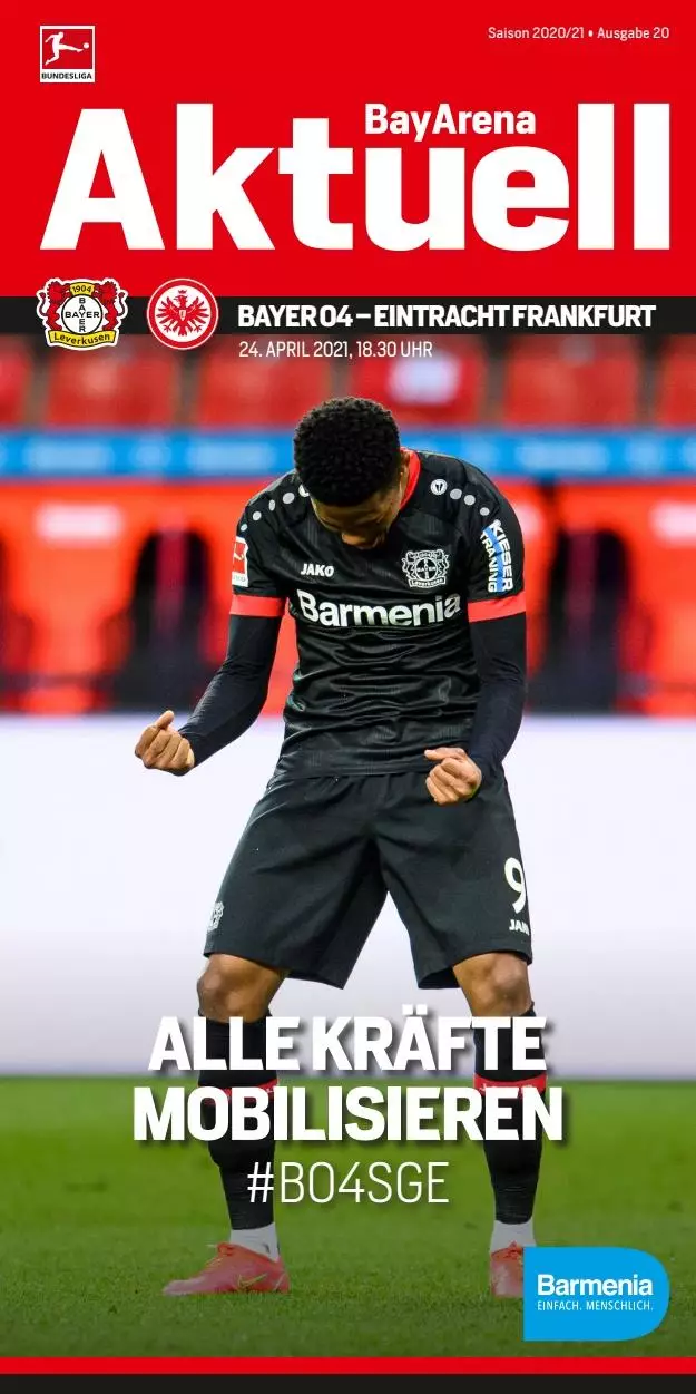 Байер Леверкузен - Эйнтрахт Франкфурт 24.04.2021