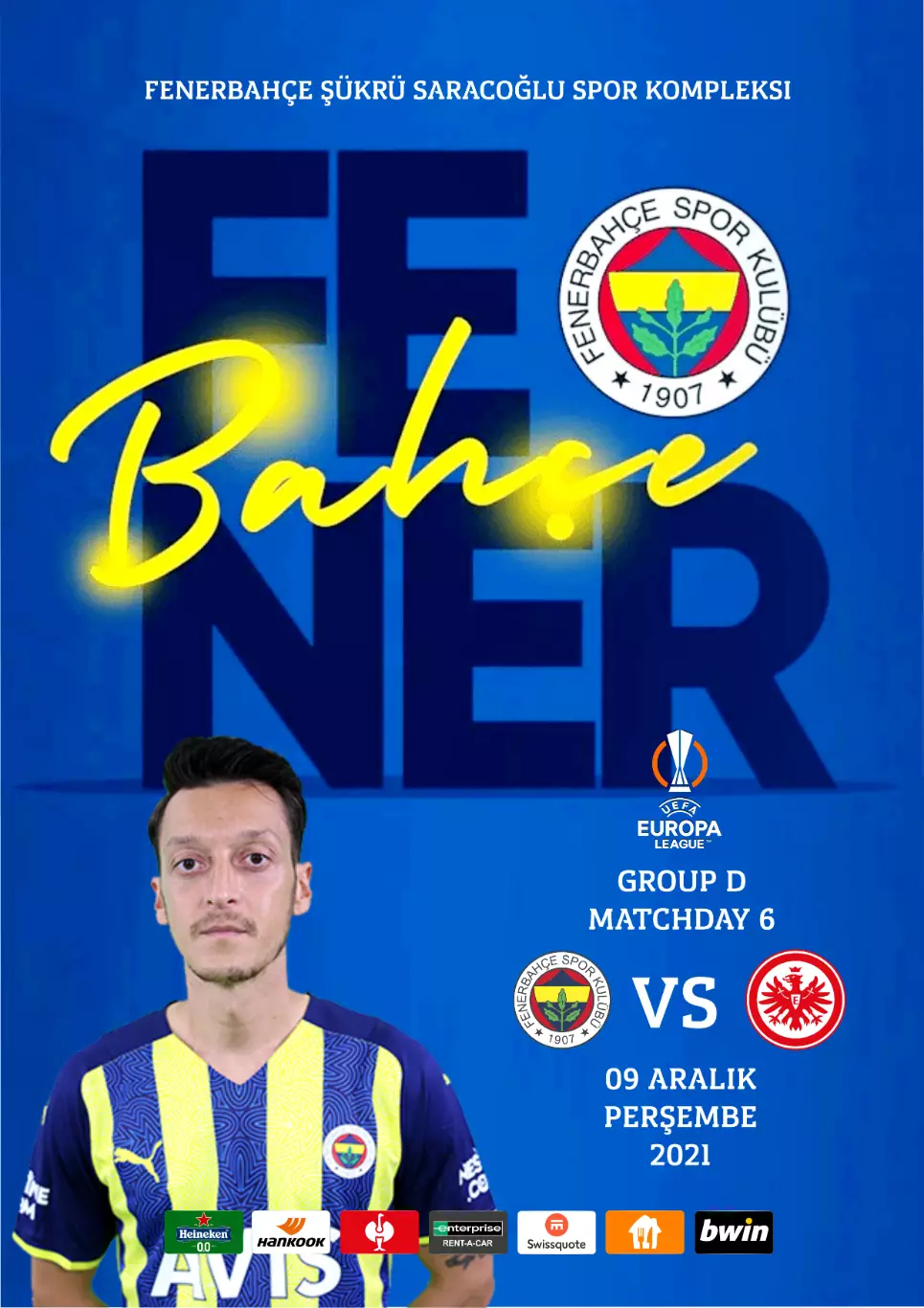 Фенербахче Стамбул - Эйнтрахт Франкфурт 9.12.2021
