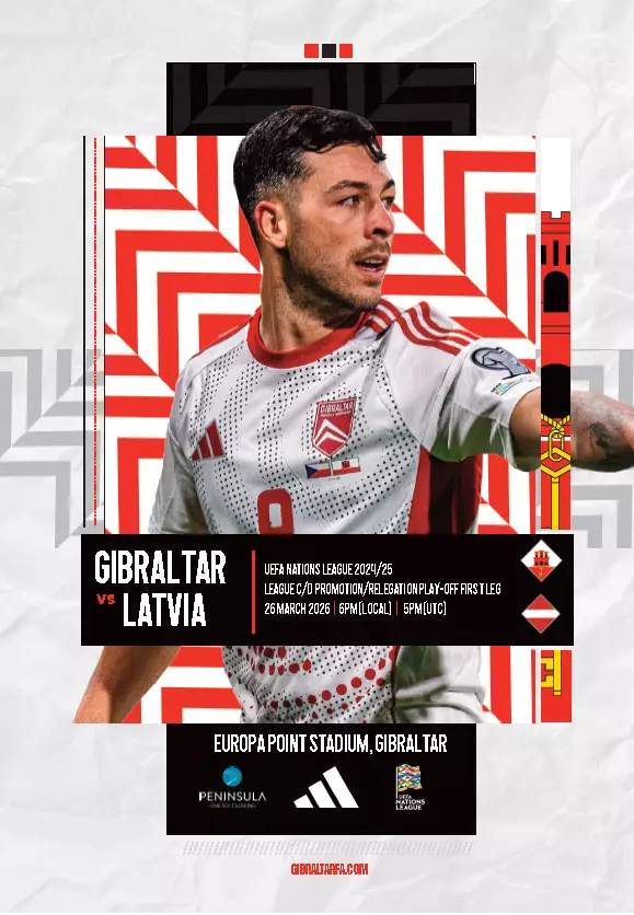 Гибралтар - Латвия 26.03.2026