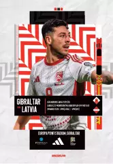 Гибралтар - Латвия 26.03.2026