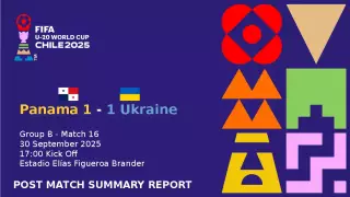 Панама - Украина 30.09.2025. ФИФА Кубок мира U20