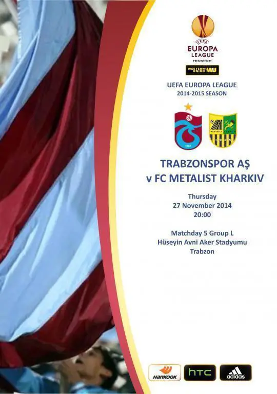 Трабзонспор - Металлист Харьков 27.11.2014