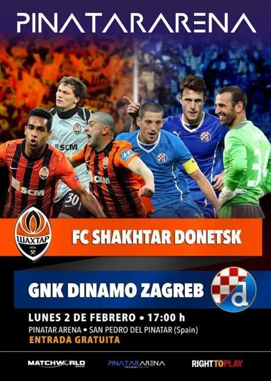 Шахтер Донецк - Динамо Загреб 2.02.2015