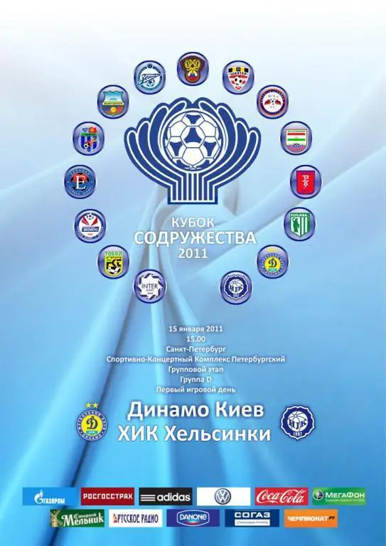Динамо Киев - ХИК 15.01.2011