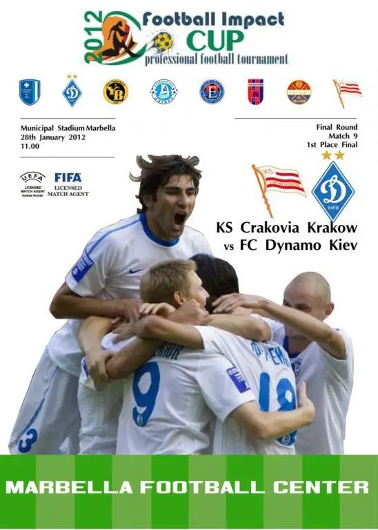 Краковия - Динамо Киев 28.01.2012