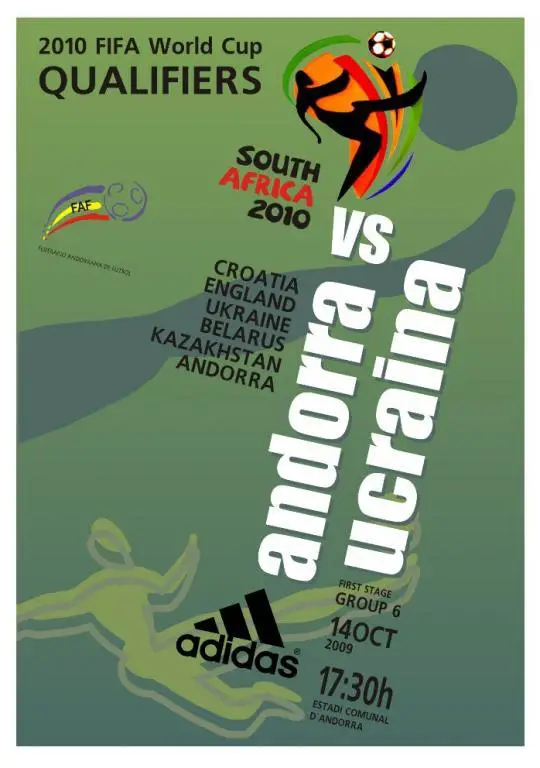 Андорра - Украина 14.10.2009