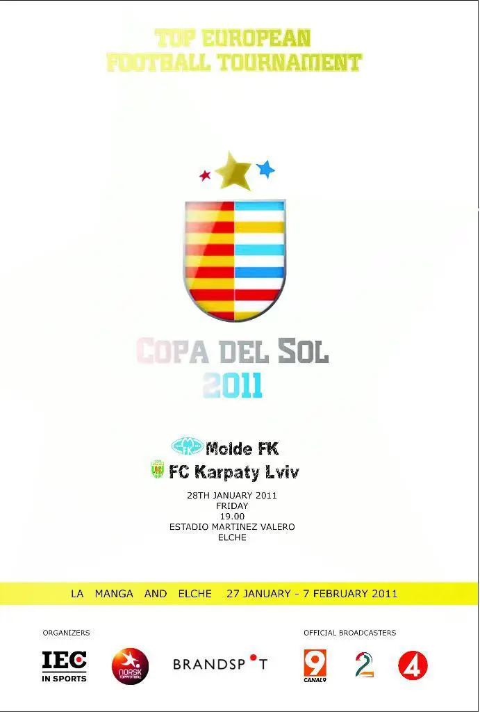 Мольде - Карпаты Львов 28.01.2011