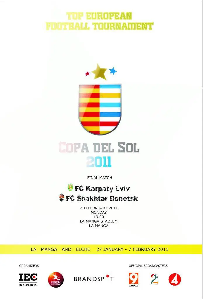 Карпаты Львов - Шахтер Донецк 7.02.2011