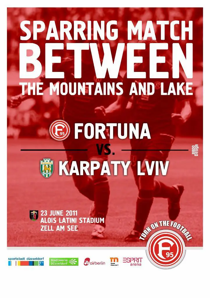 Фортуна Дюссельдорф - Карпаты Львов 23.06.2011