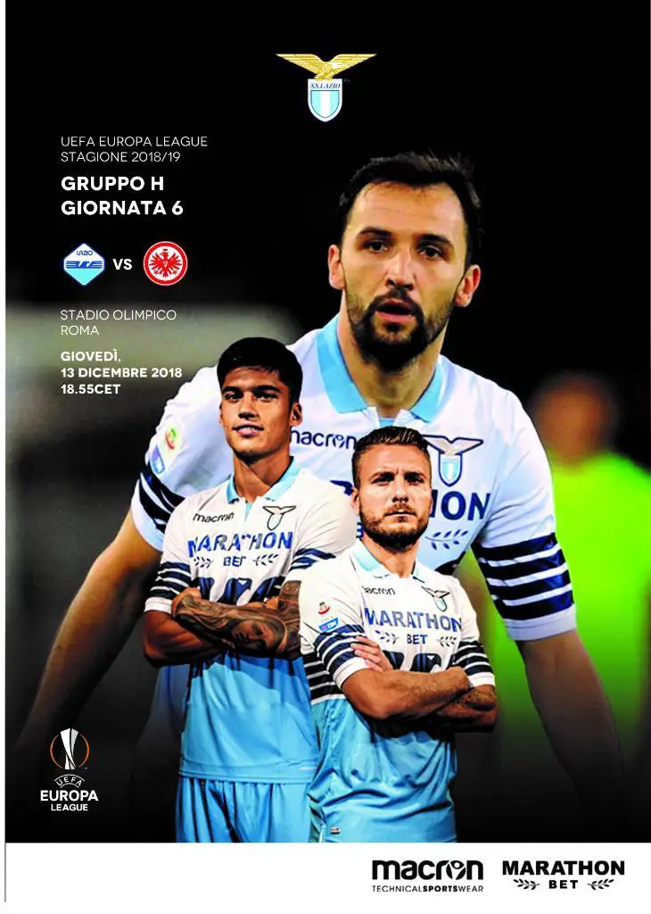 Лацио - Айнтрахт Франкфурт 13.12.2019