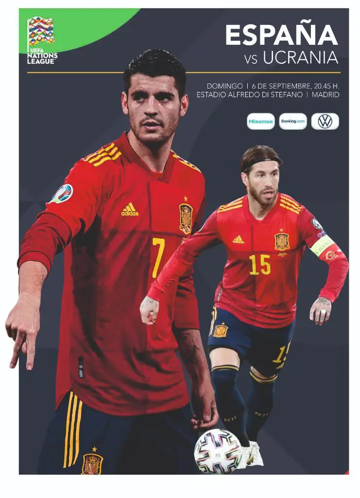 Испания - Украина 6.09.2020