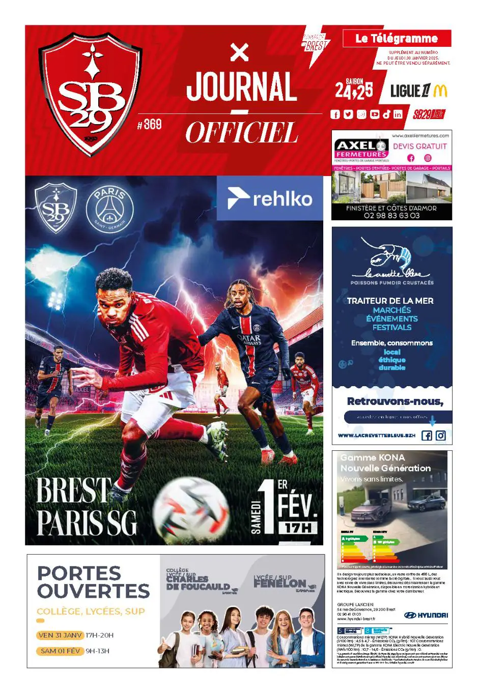 Брест - ПСЖ 01.02.2025