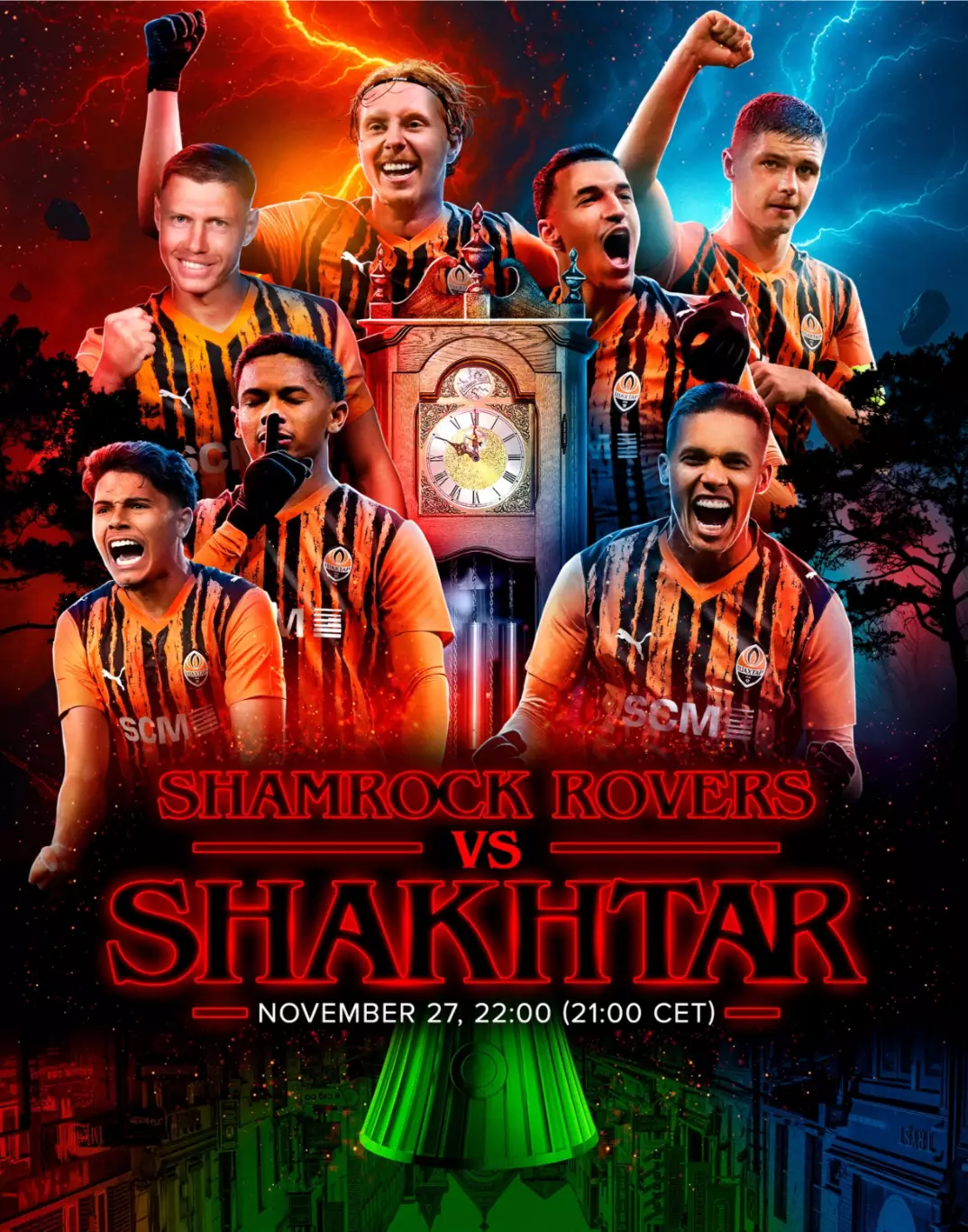 Шемрок Роверс - Шахтер Донецк27.11.2025