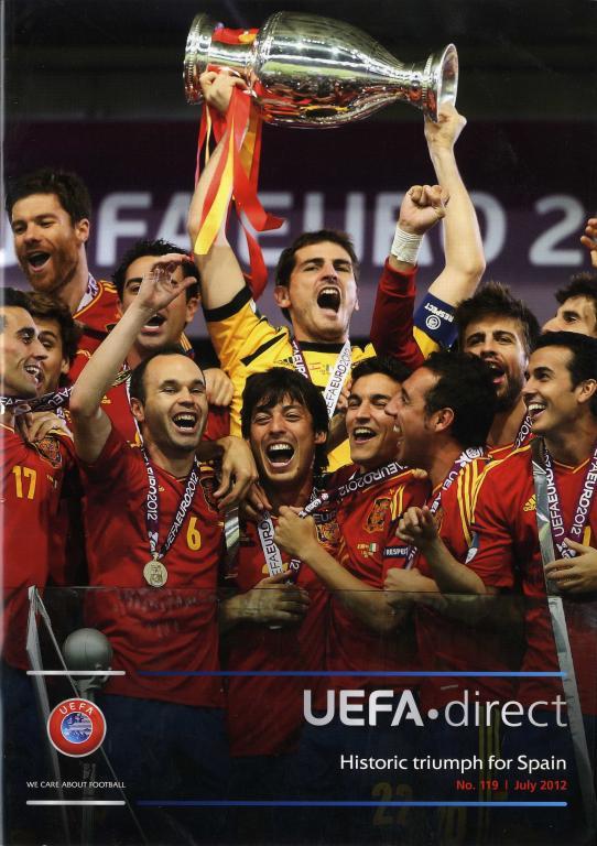 Журнал УЕФА директ N 119 - июль 2012 г.