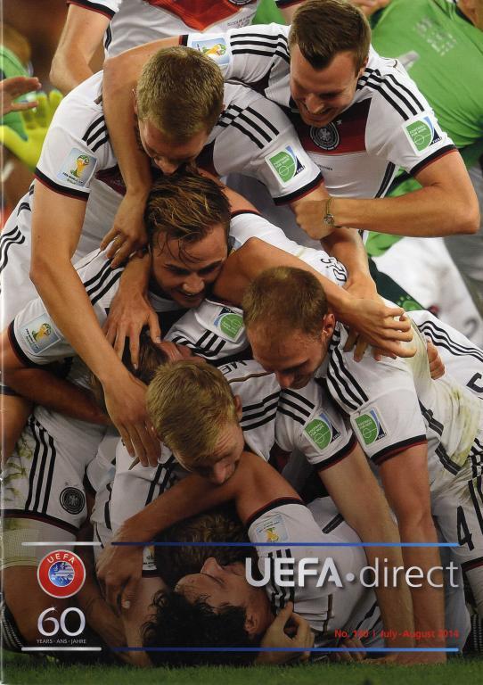 Журнал УЕФА директ N 140 - июль-август 2014 г.