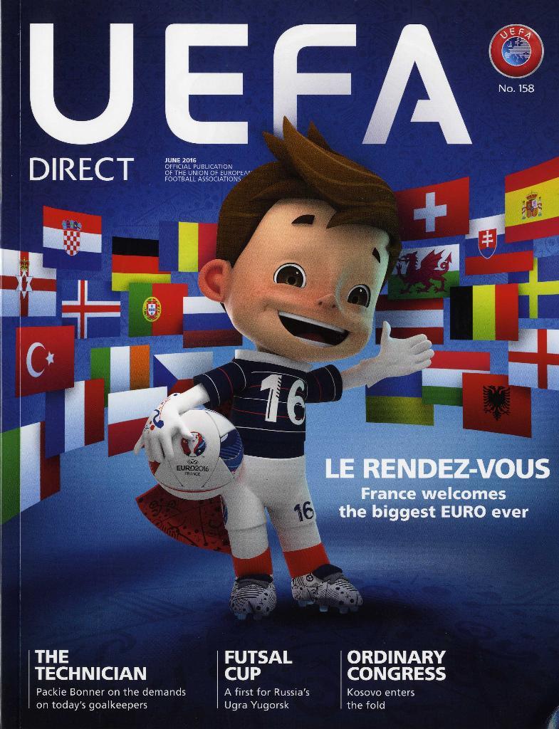 Журнал УЕФА директ N 158 - июнь 2016 г.