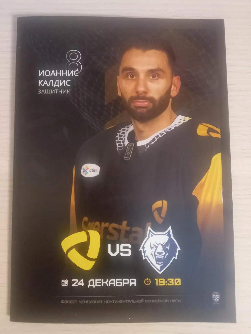 Северсталь Череповец- НефтехимикНижнекамск 24.12.2024