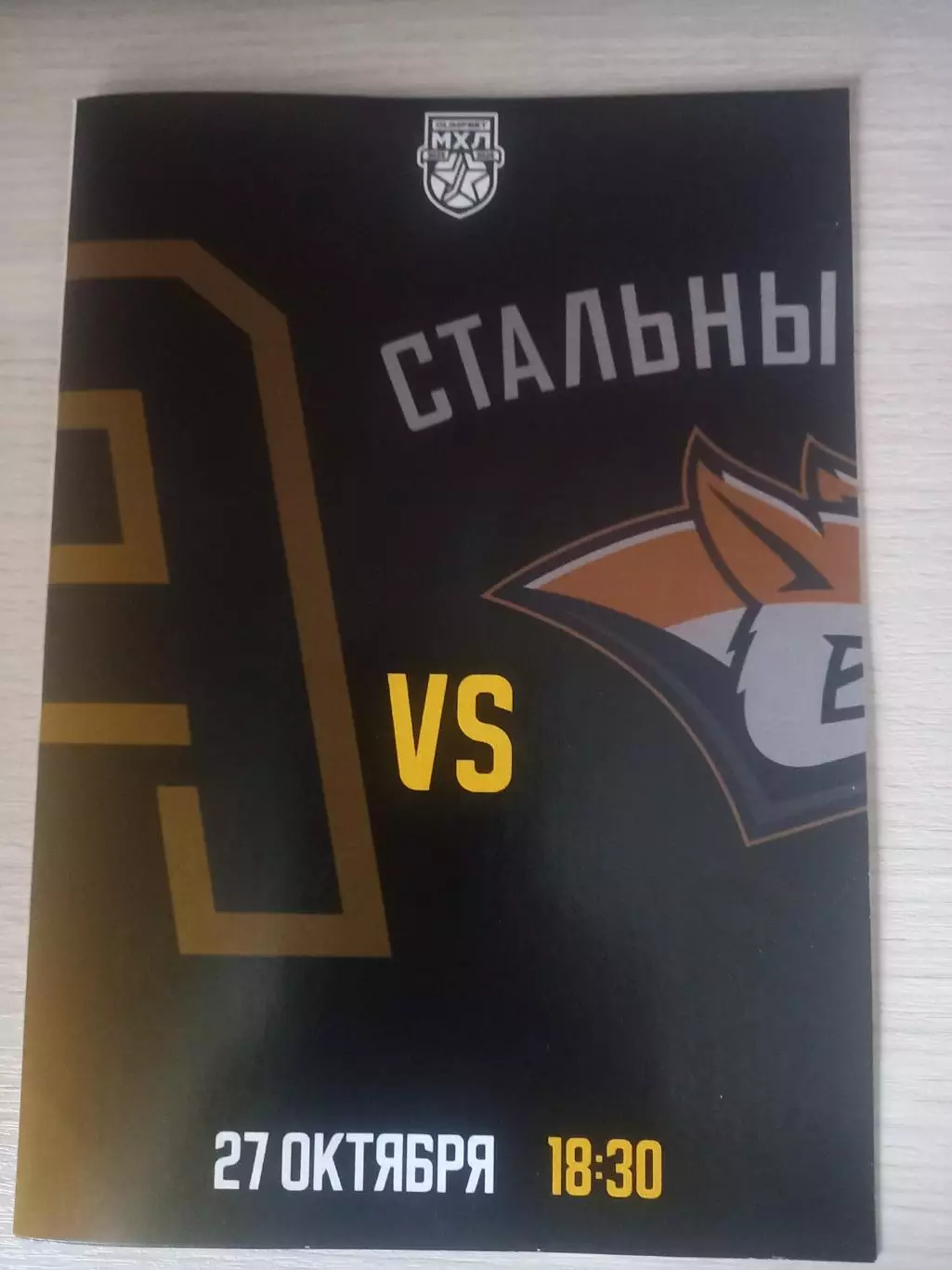 Алмаз Череповец - Стальные Лисы Магнитогорск 27.10.2025