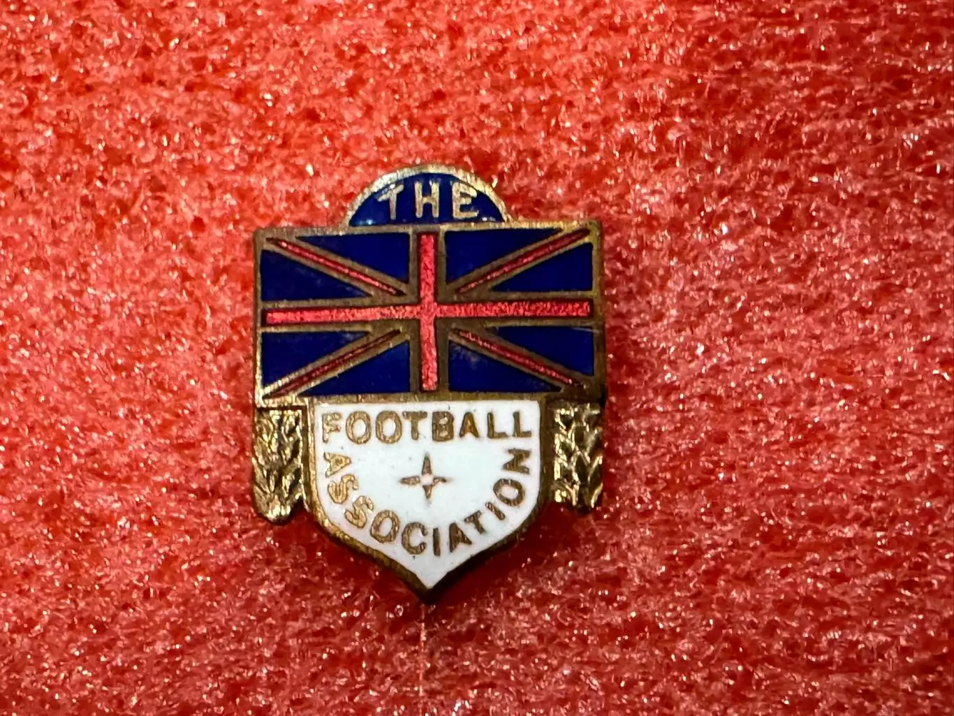 Знак Федерация футбола Англия. 1