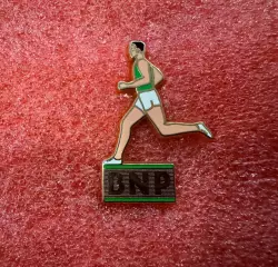 Знак Легкая атлетика/марафон BNP Paribas bank.