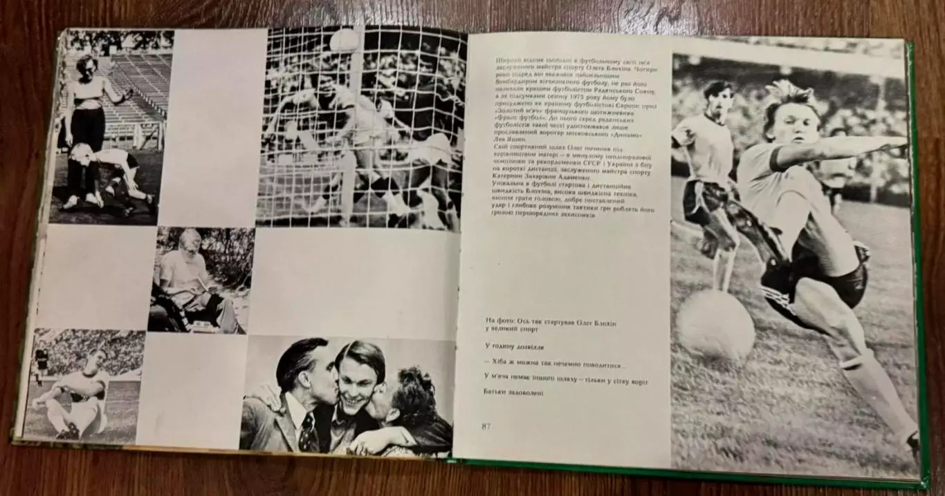 Фотоальбом Динамо Киев 1977 год 1