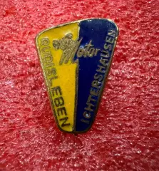 Знак футбольный клуб Мотор Рудислебен-Интерсхаузен ГДР Германия.