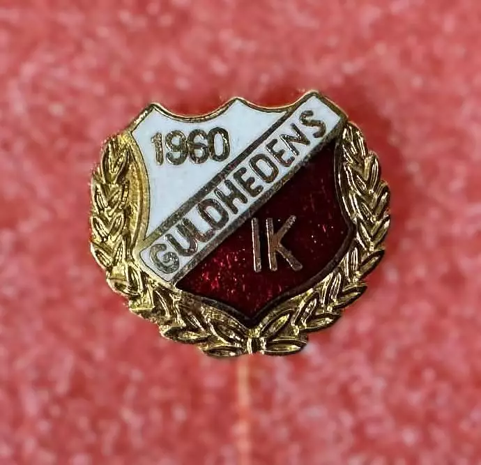 Знак футбольный клуб Guldhedens IK Гетеборг Швеция.