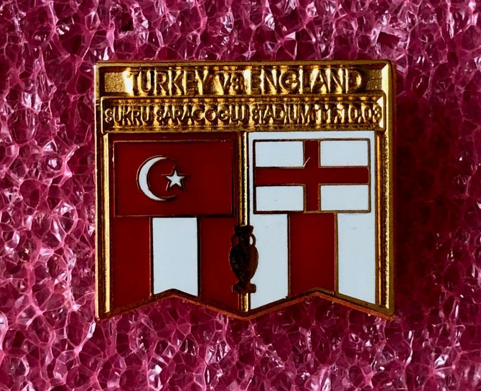 Матчевый знак Турция-Англия 11.10.2003.