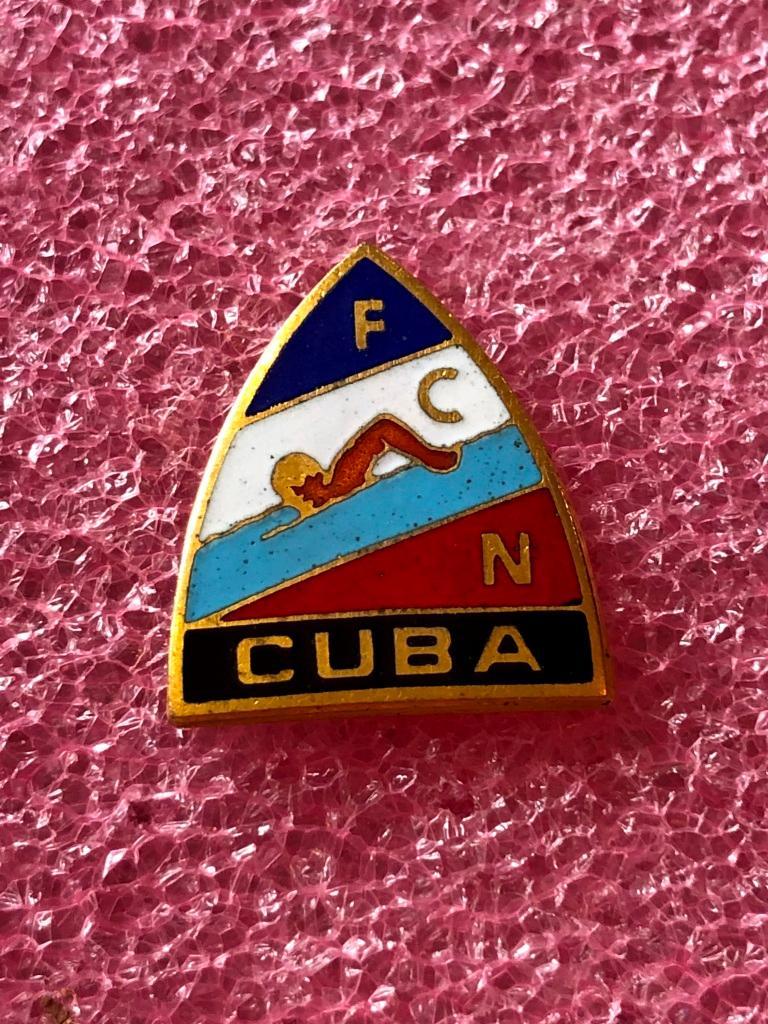 Знак Федерация плаванья Куба.