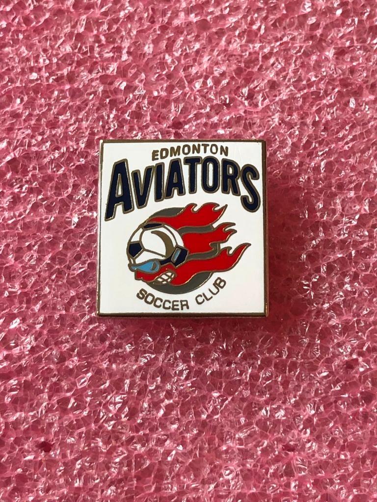 Знак футбольный клуб Эдмонтон Авиаторс Канада.