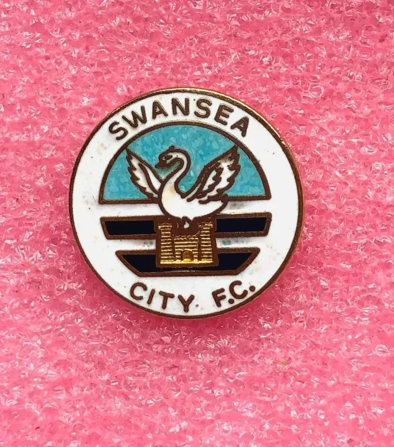 Знак футбольный клуб Суонси Сити Уэльс.