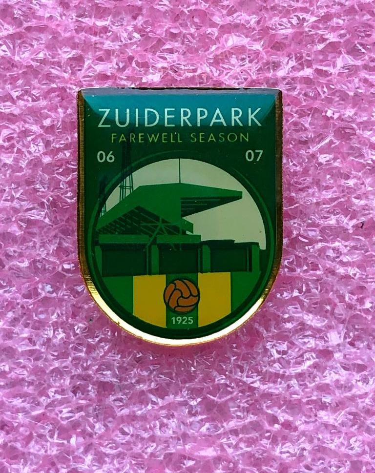 Знак стадион Zuiderpark Гаага Голландия.