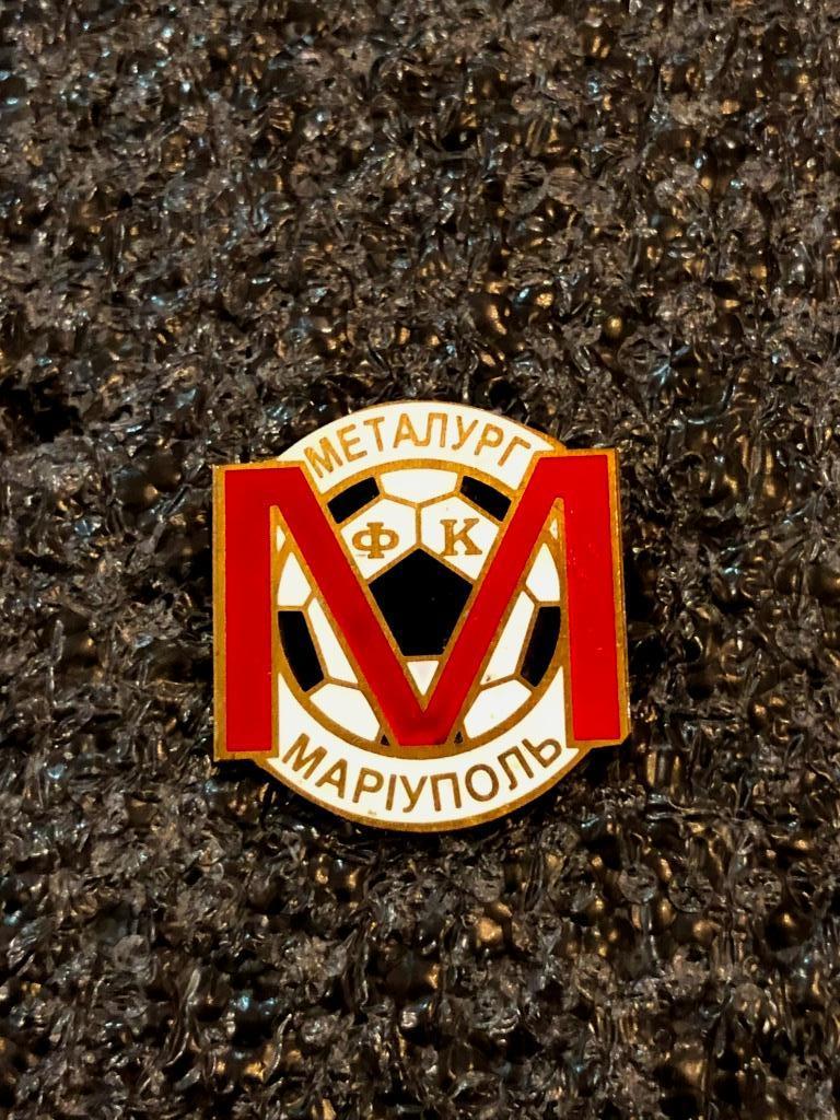 Знак футбольный клуб Металлург Мариуполь Украина.
