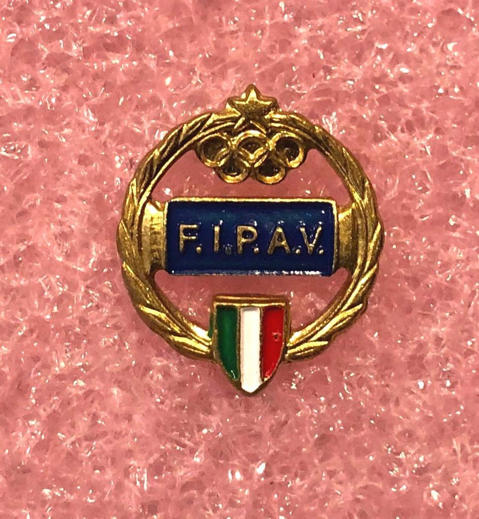 Знак Федерация волейбола Италия.