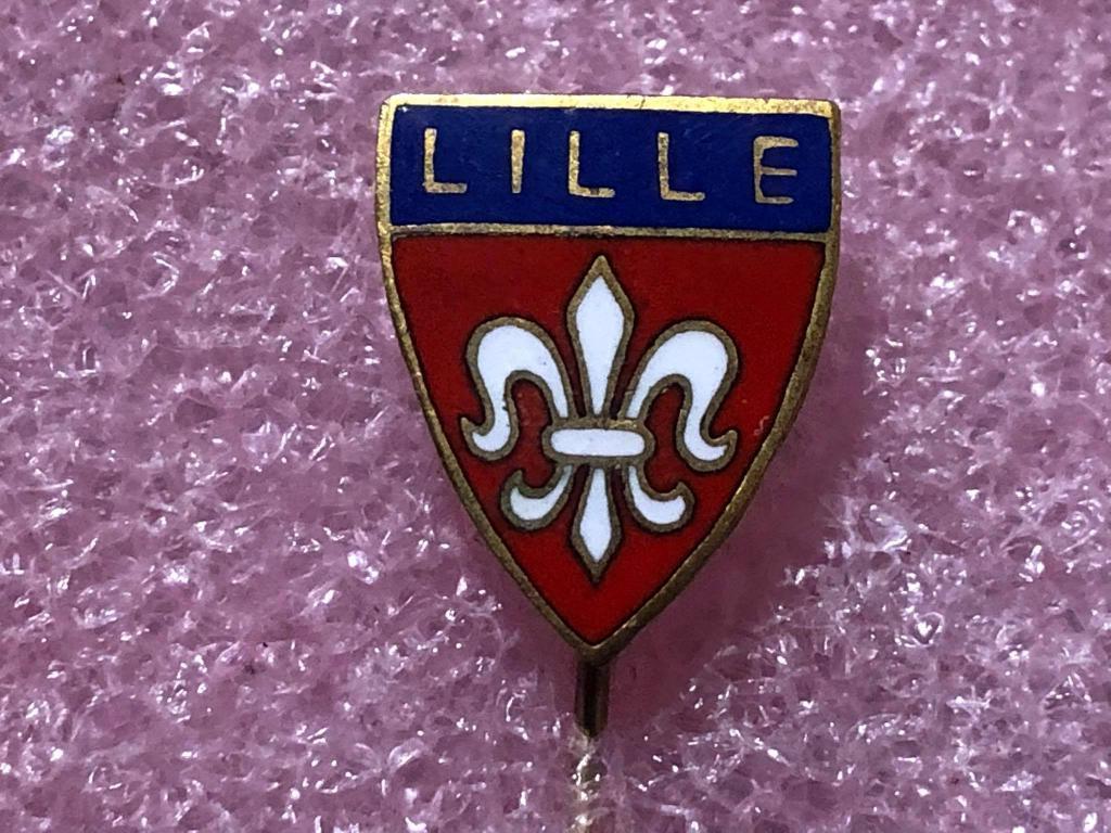 Знак футбольный клуб Лилль Франция.