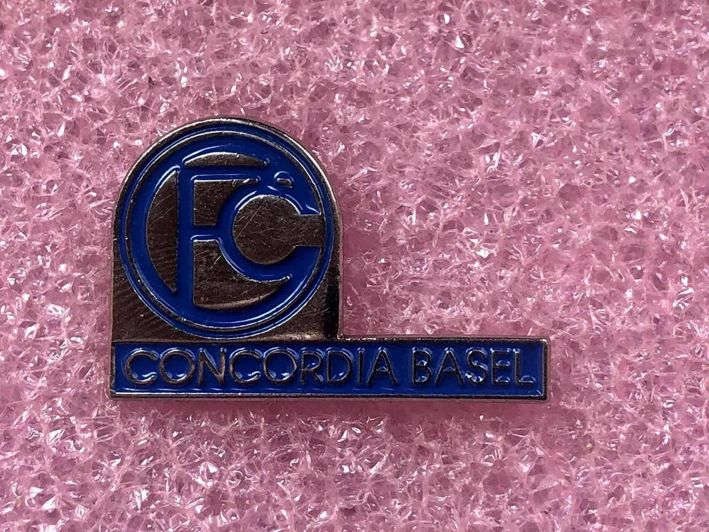 Знак футбольный клуб Конкордия Базель Швейцария.