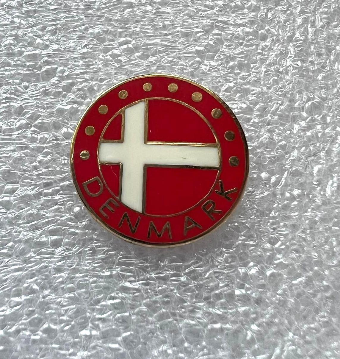 Знак Федерация футбола Дания.