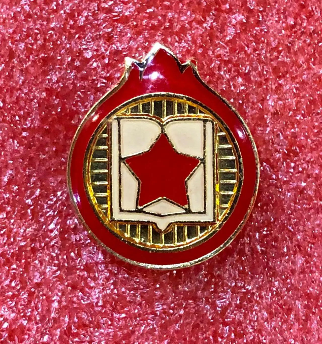 Значок Пионерия Чехословакия.