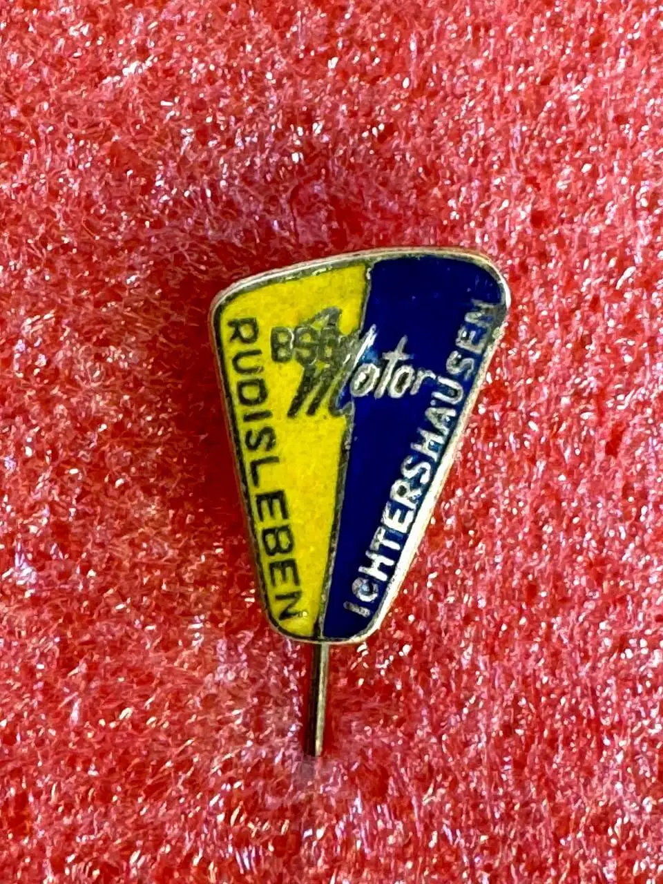 Знак футбольный клуб MSG Motor Rudisleben-Ichtershausen ГДР Германия.