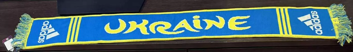 Шарф ЕВРО-2012 Украина.Официал.Чемпионат Европы по футболу 2012 года.
