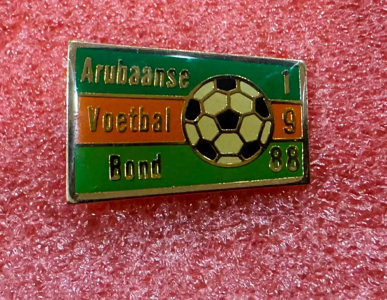 Знак Федерация футбола Аруба.