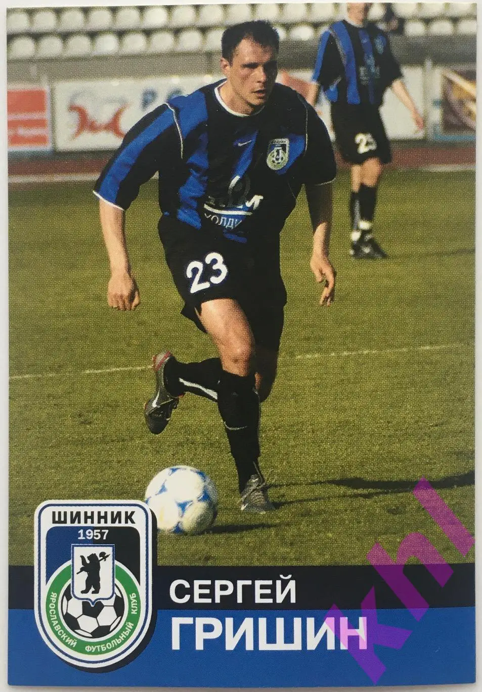 Шинник Ярославль (наклейка)Сергей Гришин