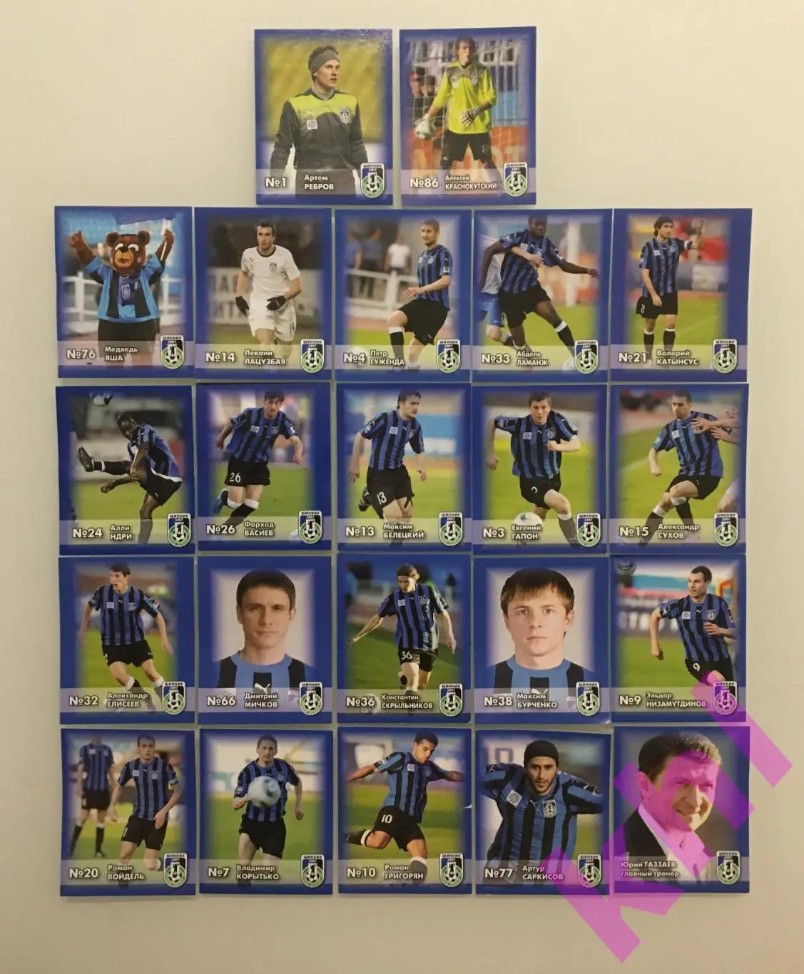 Шинник Ярославль 2011/2012 (набор наклеек) цена за все!!!