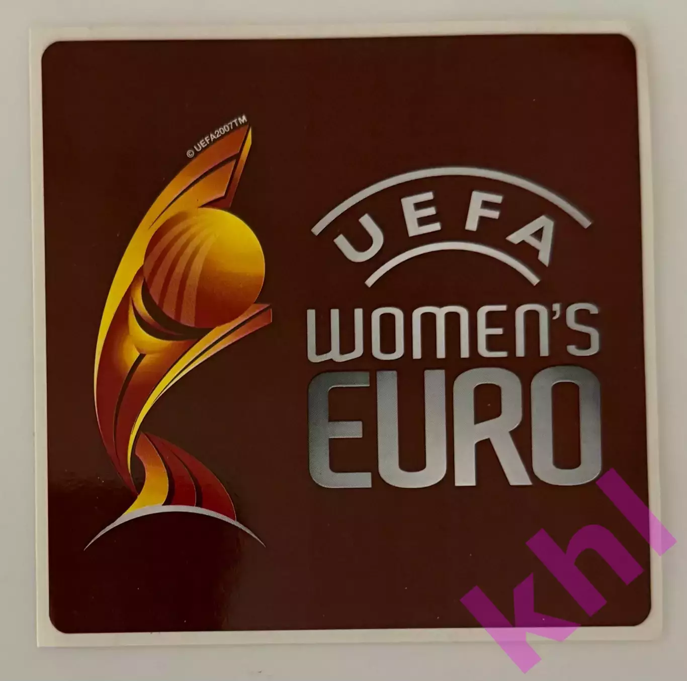 Чемпионат Европы по футболу 2007 (женщины) до 19 лет ИСЛАНДИЯ (наклейка)