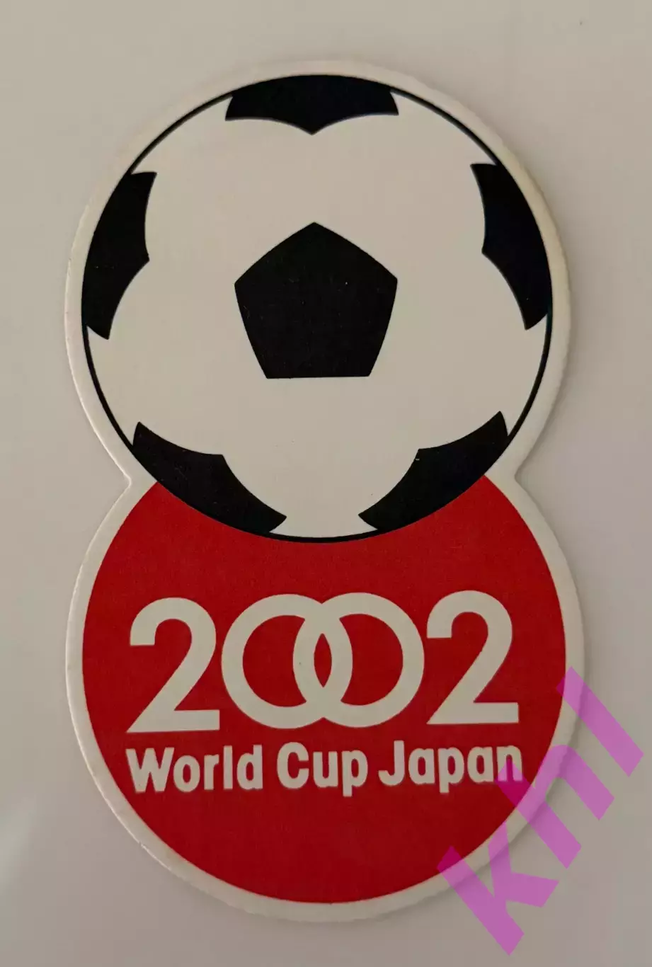 Чемпионат мира 2002 Япония (бирдекель) не частый!