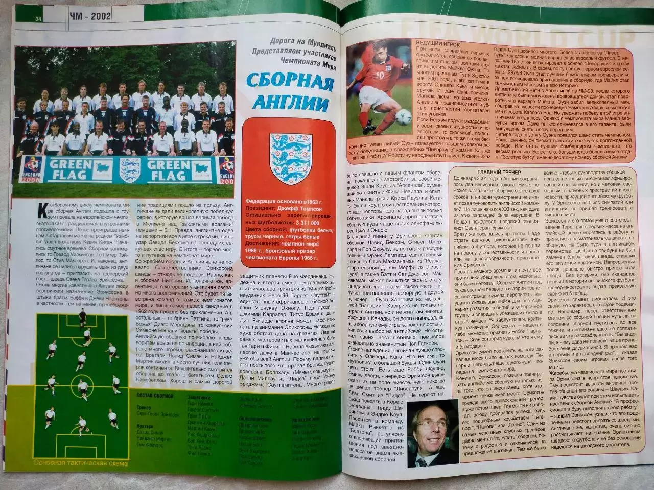 Журнал Футбол Интер № 4/43 за 2002 год 4