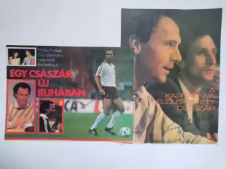 Из журнала Кепеш спорт Футболист и тренер сборной Германии Франц Беккенбауэр