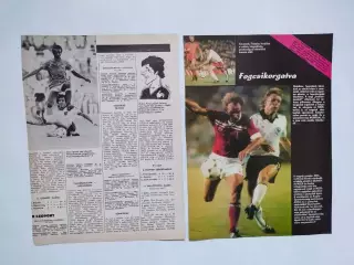 Страницы из журнала Кепеш спорт о чемпионате мира по футболу 1982 год - 9